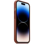 Apple iPhone 14 Pro Leather Case Umber with MagSafe
