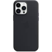 Apple iPhone 14 Pro Max Leather Case Midnight with MagSafe