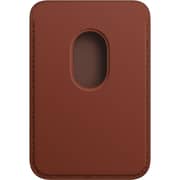 Apple iPhone Leather Wallet Umber with MagSafe