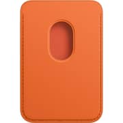 Apple iPhone Leather Wallet Orange with MagSafe