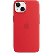 Apple iPhone 14 Silicone Case (PRODUCT)RED with MagSafe