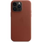 Apple iPhone 14 Pro Max Leather Case Umber with MagSafe