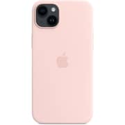 Apple iPhone 14 Plus Silicone Case Chalk Pink with MagSafe