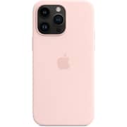 Apple iPhone 14 Pro Max Silicone Case Chalk Pink with MagSafe