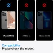 Spigen GLAStR Align Master designed for iPhone 14 PRO Screen Protector (2022) Premium Tempered Glass - Full Cover [2 PACK]