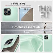 Spigen Thin Fit designed for iPhone 14 Pro case cover - Apple Mint