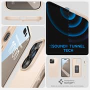 Spigen Thin Fit designed for iPhone 14 Pro Max case cover - Sand Beige