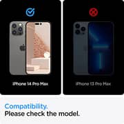 Spigen GLAStR Align Master designed for iPhone 14 Pro MAX Screen Protector (2022) Premium Tempered Glass - Full Cover [2 PACK]