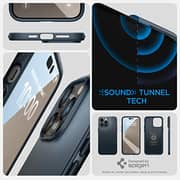 Spigen Thin Fit designed for iPhone 14 Pro Max case cover - Metal Slate