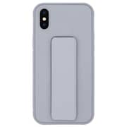 Zolo Finger Grip Holder and standing cover with Car Magnetic Multi-function Shockproof Protective Case Cover For iphone X / Xs Grey