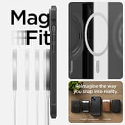 Spigen Rugged Armor (MagFit) compatible with MagSafe designed for iPhone 14 case cover (2022) - Matte Black