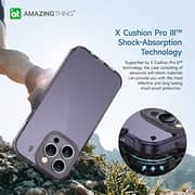 Amazing Thing Titan Pro Case Deep Purple iPhone 14 Pro