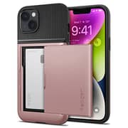 Spigen Slim Armor CS designed for iPhone 14 case cover (2022) - Rose Gold