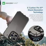 Amazing Thing Titan Pro Case Black iPhone 14 Pro Max