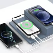 Recci 3 in 1 15W Portable Mini Magnetic Power Bank