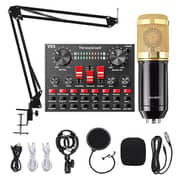 Intex Professional Legendary Vocal Condenser Microphone Black