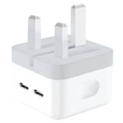 Trands 2 Port Wall Charger White