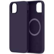 Protect Magsafe Silicon Case Purple With Screen Protector iPhone 14 plus