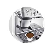 Breville The Barista Express Impress Espresso Machine - Sea Salt BES876SST