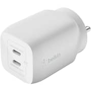Belkin 2 Port USB-C Charger White
