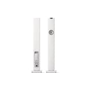 مكبرات صوت KEF LS60 اللاسلكية بنظام HiFi لون أبيض معدني (اثنان)