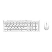 Rapoo 8210M Multi Mode Wireless Keyboard Mouse Combo White EN/AR