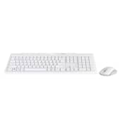 Rapoo 8210M Multi Mode Wireless Keyboard Mouse Combo White EN/AR