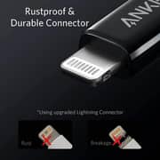 Anker 641 USB-C To Lightning Cable 0.9m Black