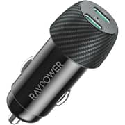 Ravpower 2-Port Car Charger Black