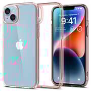Spigen Ultra Hybrid designed for iPhone 14 Plus case cover - Rose Crystal