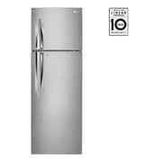 Lg 322 Liter Refrigerator Double Door Inverater Compressor Silver Color Model - G322rlbb (international Version).