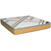 Galaxy Design INDEX Bonnel Spring Box Top Mattress Hybrid Latex White Color twin Size 200 x 120 x 23 cm Model -GDF-200120- 2 Year full warrianty.