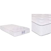 Galaxy Design Luxurious Layer And Pocket System Innerspring Mattress White Color Queen Size L x W x H 200 x 150 x 29 cm Model- GDF-200150- 5 Year Full Warranty.