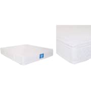 Galaxy Design Nirvana Spring Medium Feel Support Mattress White Color Queen Size L x W x H 190 x 150 x 30 cm Model - GDF-190150 - 5 Year Full Warranty.