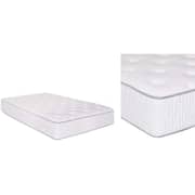Galaxy Design Luxurious Layer And Pocket System Innerspring Mattress White Color Queen Size L x W x H 190 x 150 x 29 cm Model - GDF-190150 - 5 Year Full Warranty.