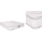 Galaxy Design Victoria Double Sided Pillow Top Spring Mattress White Color King Size L X W X H 200 X 200 X 33 cm Model - GDF-200200 - 5 Year Full Warranty