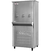 Milton Water Cooler 3 Tap 65 Gallons With Full Stainless Steel Body Taps For Chilled Water With Built-in Cooling Function Color Silver Model - ML65T3D1 -1 Year Full & 5 Year Compressor Warranty.