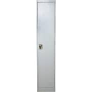 Galaxy Design Single Door Metal Locker Cabinet With Plastic Handle Grey Color Size L x W x H 45 x 45 x 185 cm Model - GDF-1T.