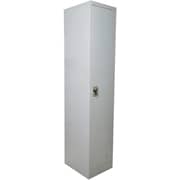 Galaxy Design Single Door Metal Locker Cabinet With Plastic Handle Grey Color Size L x W x H 45 x 45 x 185 cm Model - GDF-1T.