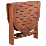 vidaXL 5 Piece Folding Outdoor Dining Set Solid Acacia Wood