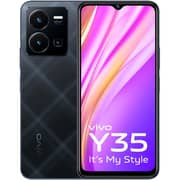 Vivo Y35 128GB Smartphone Agate Black 4G Dual Sim Smartphone