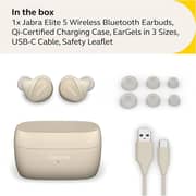 Jabra Elite 5 True Wireless Earbuds Gold Beige
