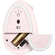 Logitech Lift Vertical Ergonomic Mouse Rose