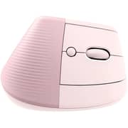 Logitech Lift Vertical Ergonomic Mouse Rose