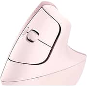 Logitech Lift Vertical Ergonomic Mouse Rose