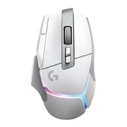 ماوس ألعاب لوجيتيك G502 X بلس لاسلكية RGB وبلون أبيض