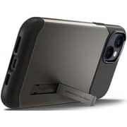 Spigen Slim Armor designed for iPhone 14 case cover (2022) - Gunmetal