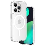 Amazing Thing Minimal MAG Drop Proof designed for iPhone 14 PRO compatible with MagSafe case cover - Clear