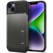Spigen Slim Armor designed for iPhone 14 Plus case cover (2022) - Gunmetal