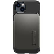 Spigen Slim Armor designed for iPhone 14 Plus case cover (2022) - Gunmetal